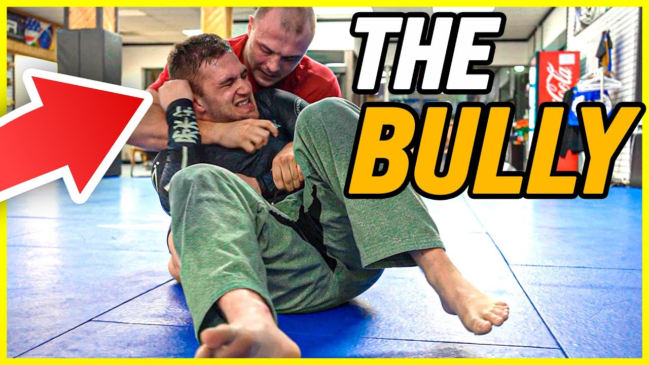 Wrestler Bullies BJJ White Belt Then...