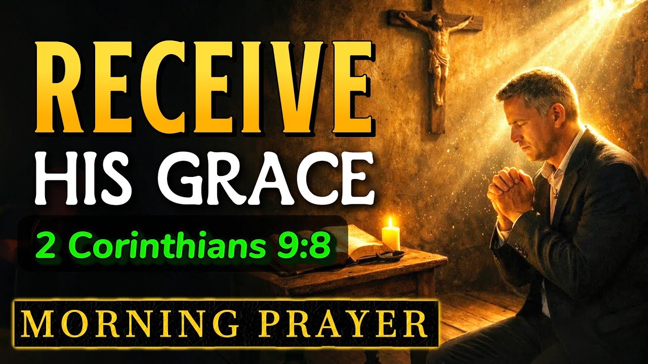 RECEIVE HIS GRACE - Miracle Morning Prayer for a Fruitful Spirit and Grace-Filled Life Journey