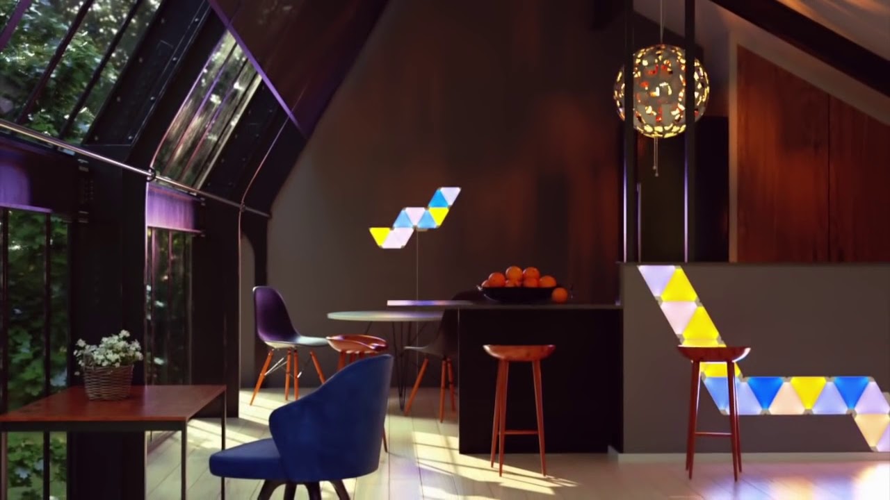 Nanoleaf Aurora - Intelligent Lyspanel - Nu p&aring; Droneland.dk