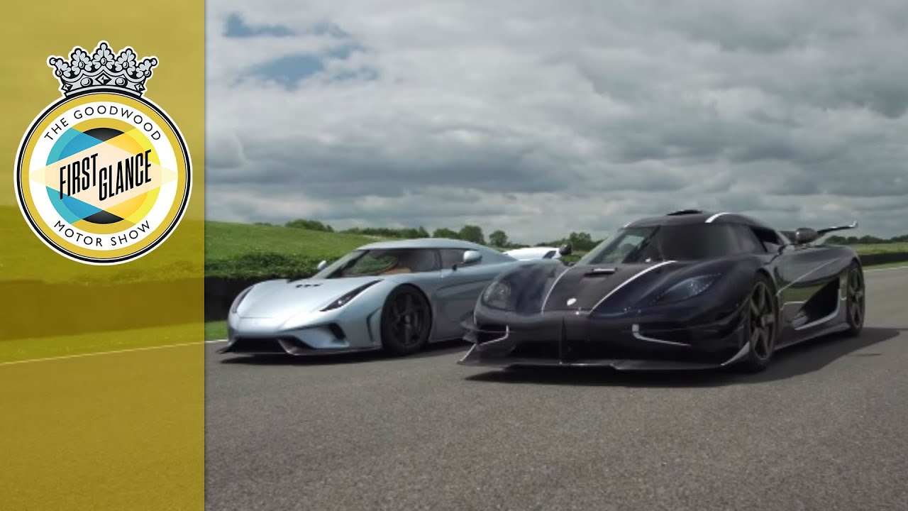 Koenigsegg Regera and One:1 driving together - WORLD EXCLUSIVE