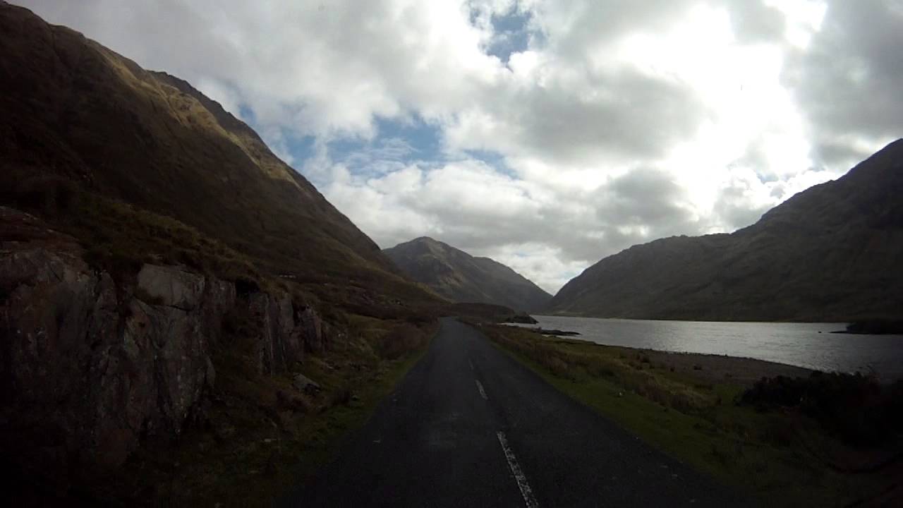 Scenic Drive: Louisburgh to Doo Lough, County Mayo, Ireland. INCREDIBLE SCENERY!