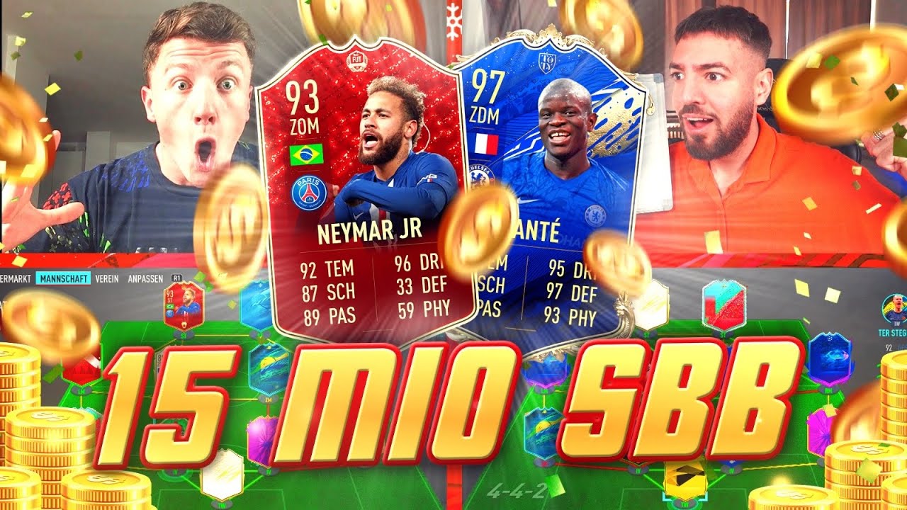 FIFA 20 : 15 MIO COINS Squad Builder Battle vs WAKEZ 😱🔥