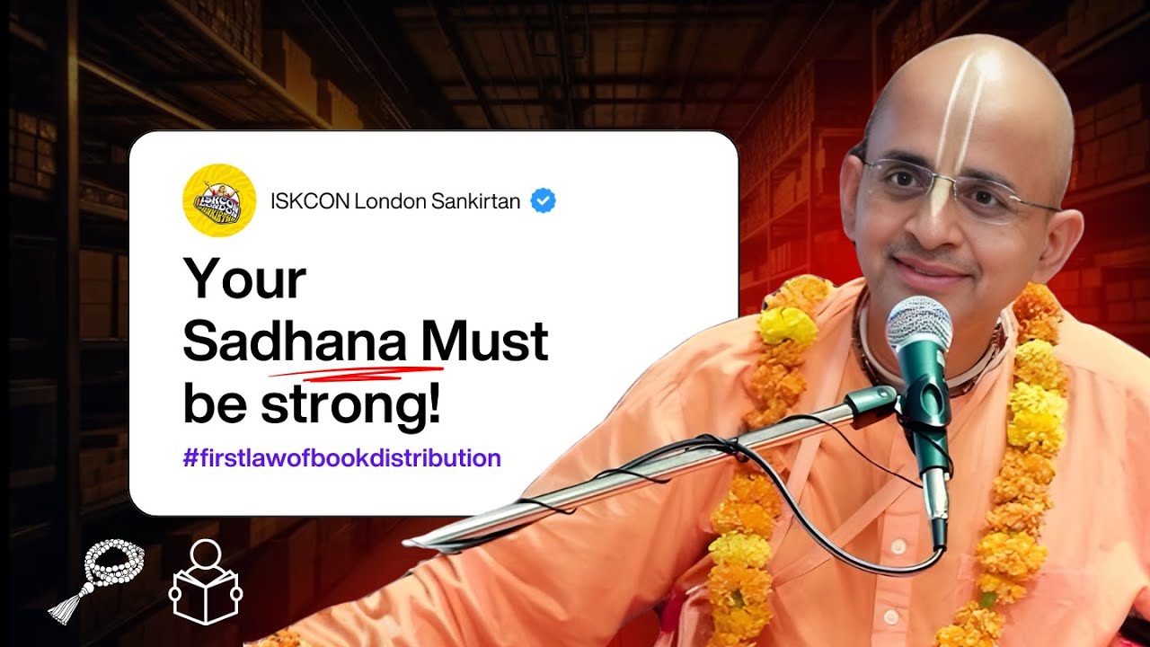Your Sadhana Must be Strong | HG Radheshyam das | Sankirtan Sundays