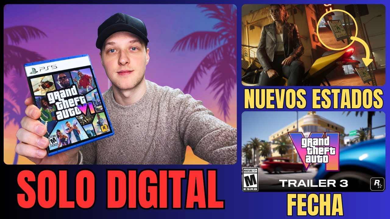 Ultimas Noticias GTA 6 | Solo Digital | Fecha Tráiler 3