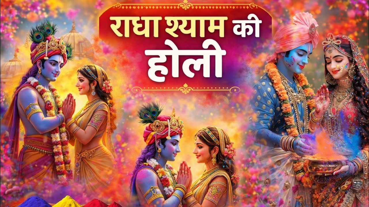 राधा श्याम की होली | Bhakti Holi Song | #holisongs #radhakrishnaholi #happyholi #holi2026 #brajholi