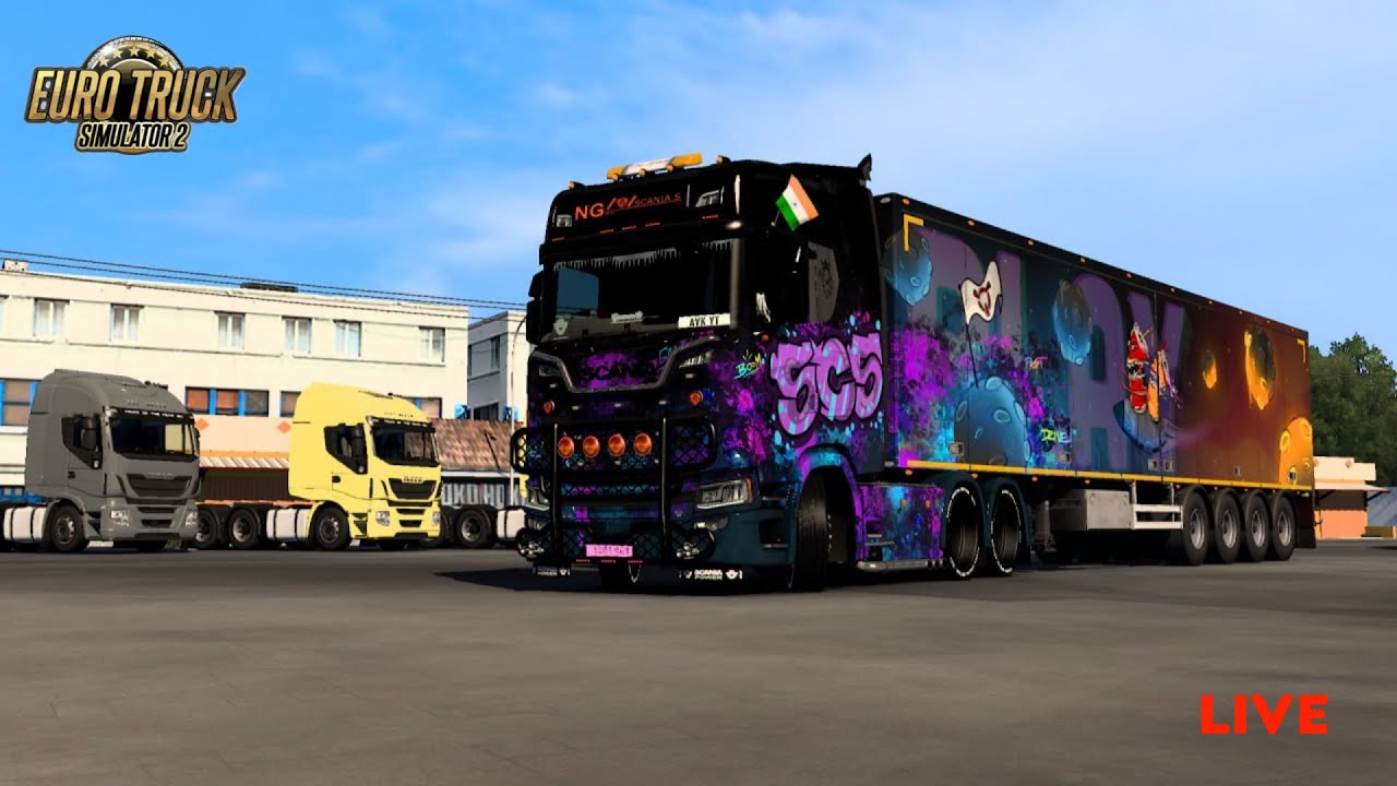 LOAD EDUKKAMM!!!...| ETS 2 LIVE | AVK  YT