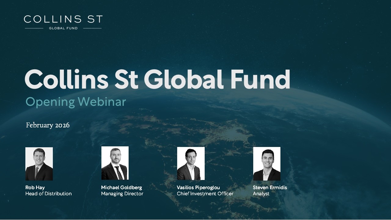 Collins St Global Fund Launch webinar (February 2026)