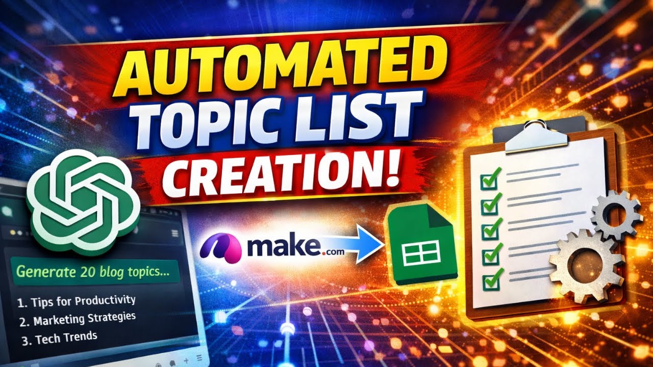 Stop Brainstorming Build an AI Topic Generator in 15 Minutes