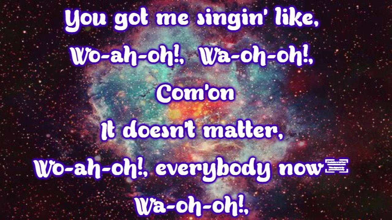 Glee Project 2 - Tonight Tonight (Lyrics)