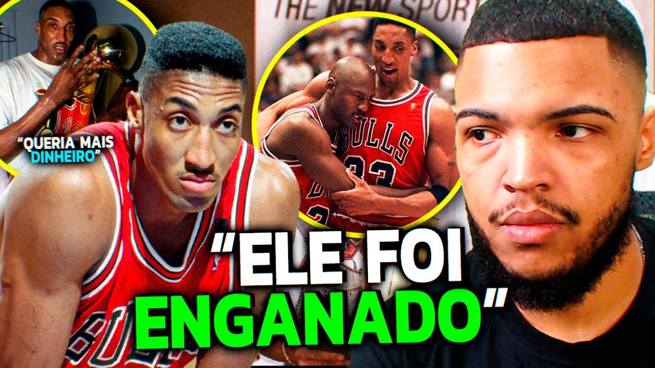O MAIS INJUSTIÇADO DA DINASTIA BULLS, SCOTTIE PIPPEN! | REACT DO JOTA