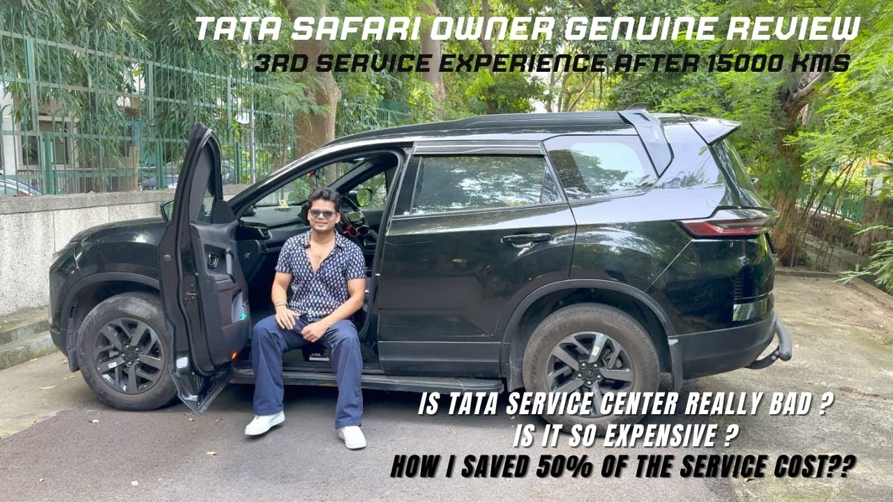 Episode-36- Tata Safari|Service Centre experience|Owner review|3rd Service Review post 15000 Kms