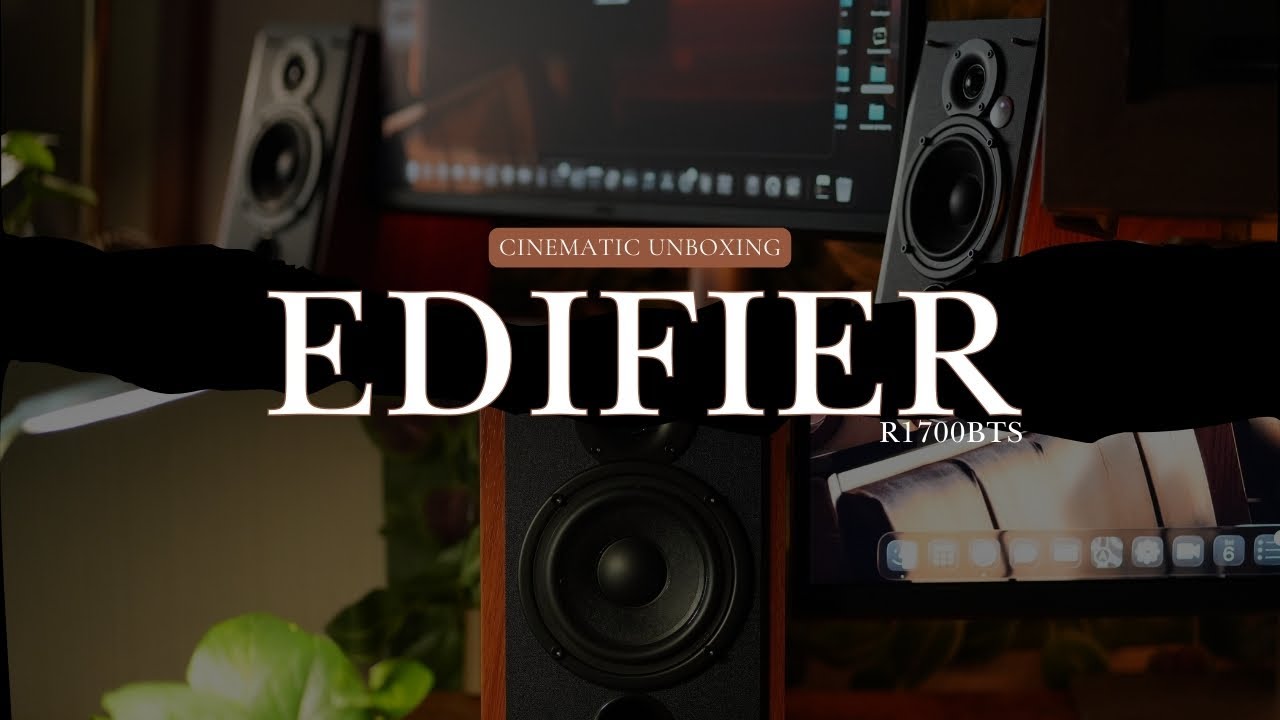 These Speakers Changed My Desk Setup – Edifier R1700BTs Unboxing