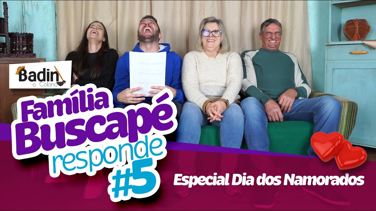 FAMÍLIA BUSCAPÉ RESPONDE #5 - ESPECIAL DIA DOS NAMORADOS
