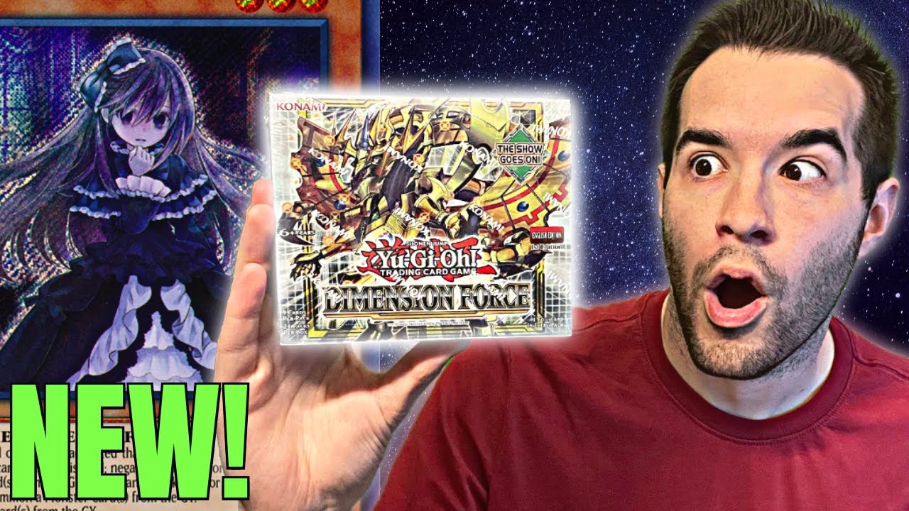The NEW Yugioh Set It HERE! (Dimension Force Opening)