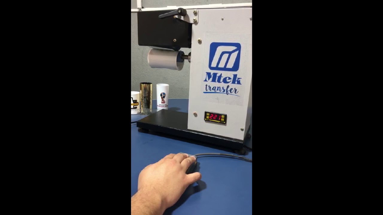 M&aacute;quina Transfer 360 Autom&aacute;tica Mtek Transfer