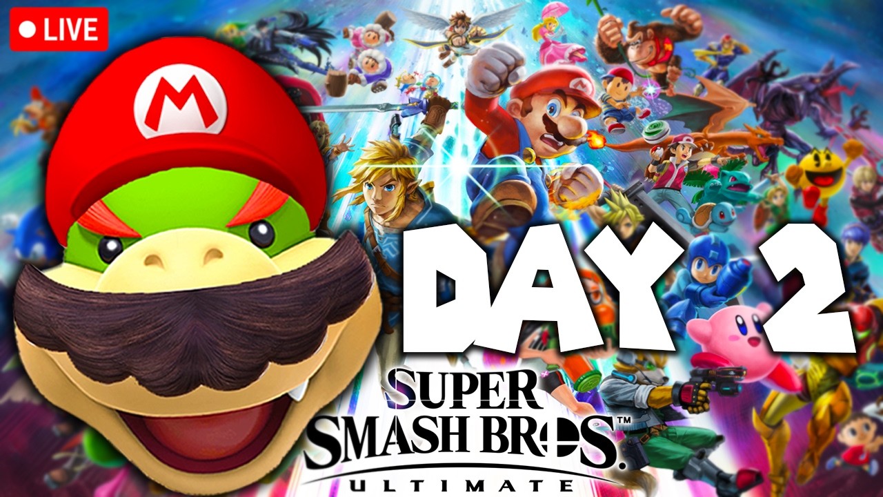 SUPER MARIO RICHIE LIVE! - SUPER SMASH BROS ULTIMATE!