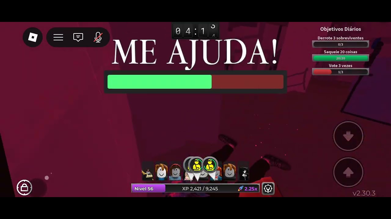 Jogando com amigos  sobreviva ao Assassino 🔪