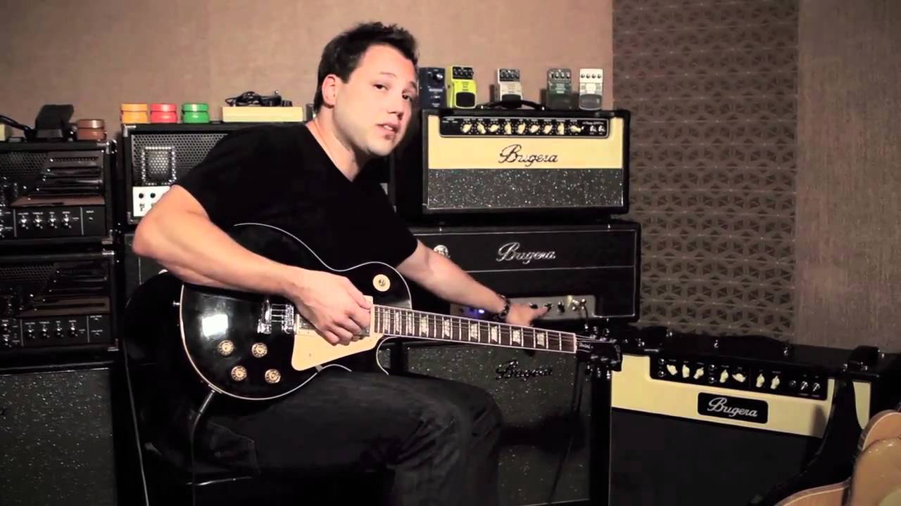 BUGERA 1960 Tube amp demo (on a  Les Paul)