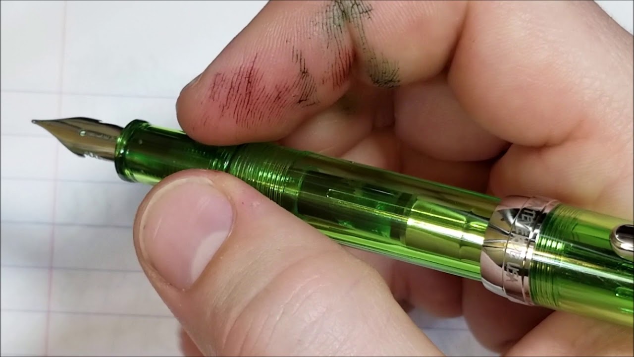 Montverde Jolly Green Flex fountain pen