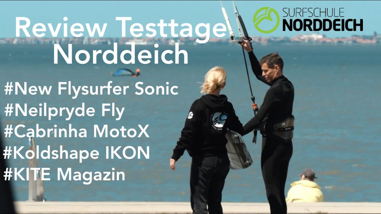 Surfschule Norddeich Review Testtage Norddeich Cabrinha, Flysurfer, Koldshape, Ozone, Neilpryde
