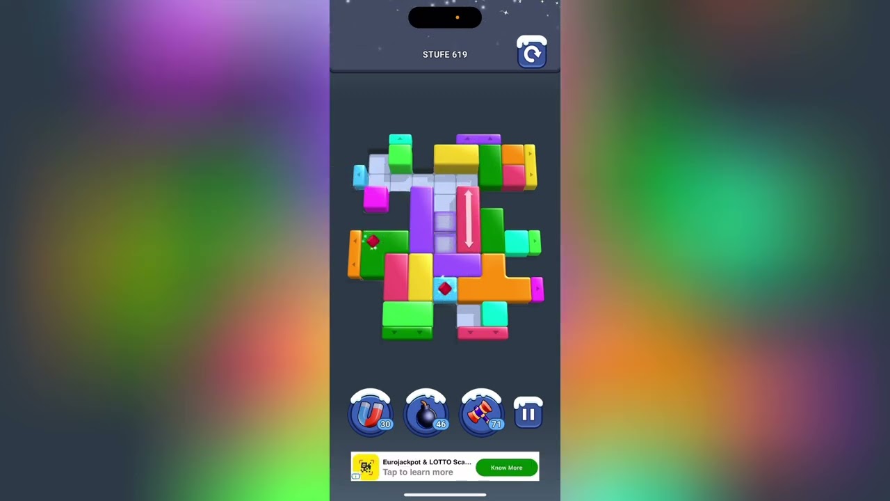 Shape Escape Level 619 Solution Walkthrough 
