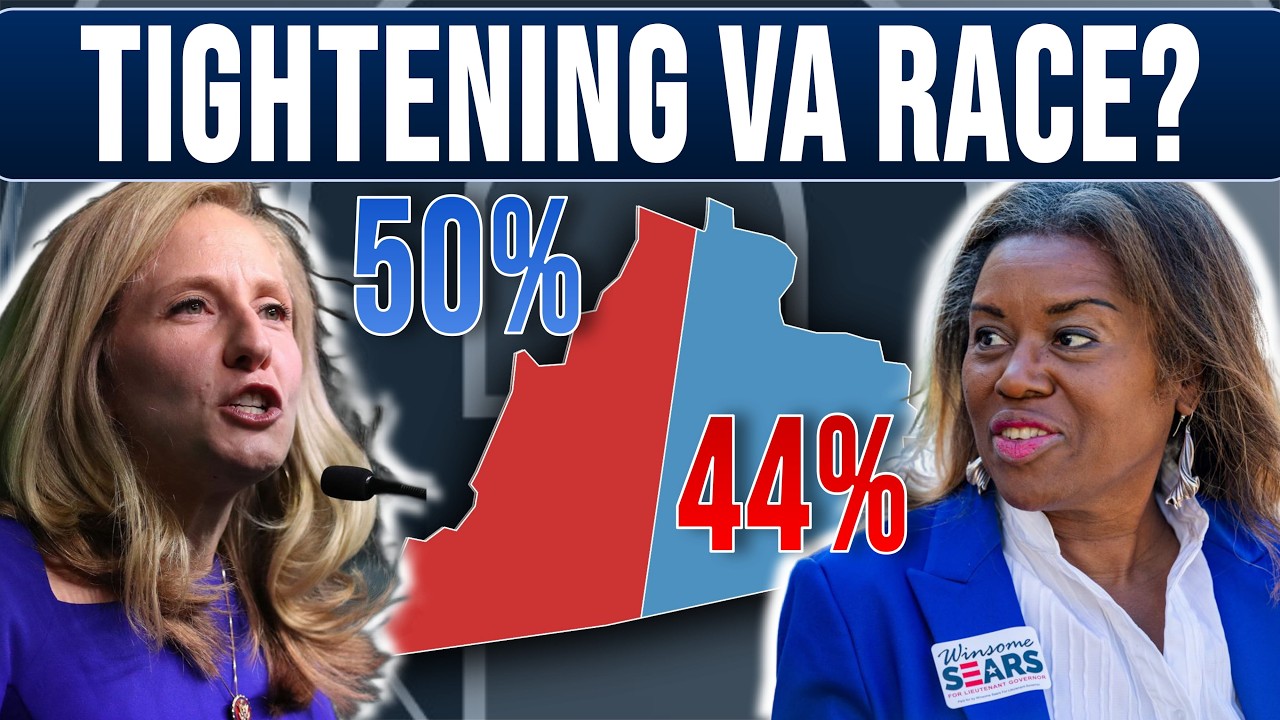 New Polling shows Winsome Sears slightly gaining on Abigail Spanberger in the Virginia Governor Race