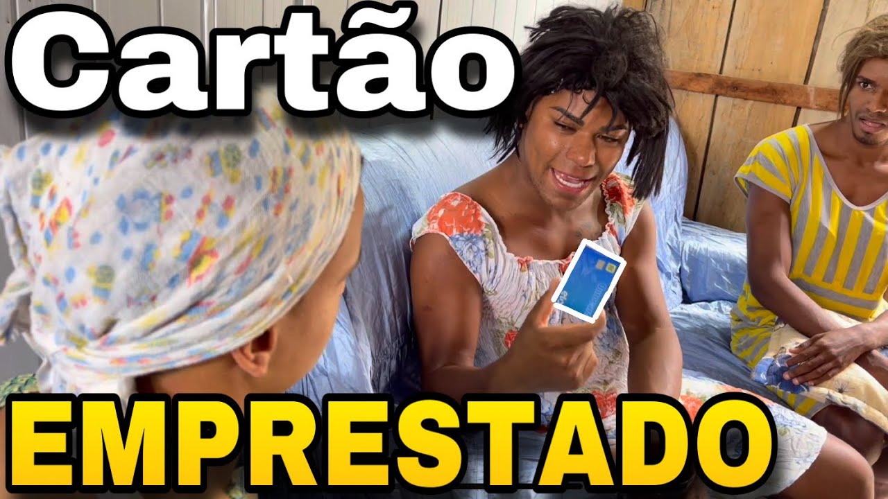 CARTÃO de CRÉDITO EMPRESTADO só dá NISSO!😂