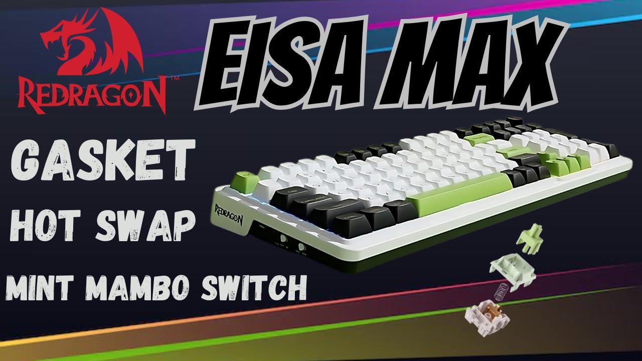 ⌨️ Redragon Eisa Max K686: ¿El TECLADO MÁS COMPLETO por este PRECIO? 🤯 ¡Descúbrelo aquí!