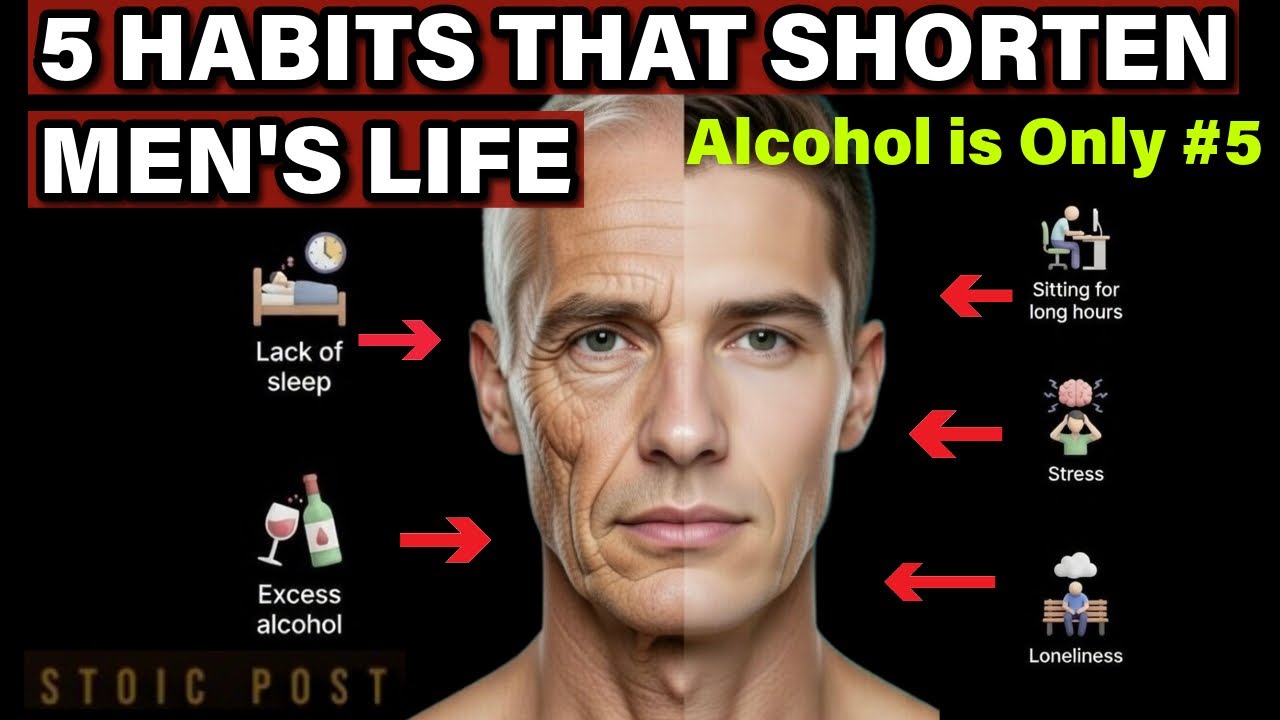 5 Habits That Are Shortening Men&rsquo;s Lives &mdash; Alcohol Is Only #5 | Stoic Wisdom