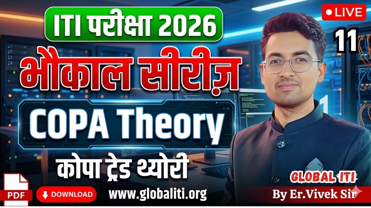 ITI COPA Theory Class-11 | ITI COPA Exam 2026 Question Paper Bhaukal Series