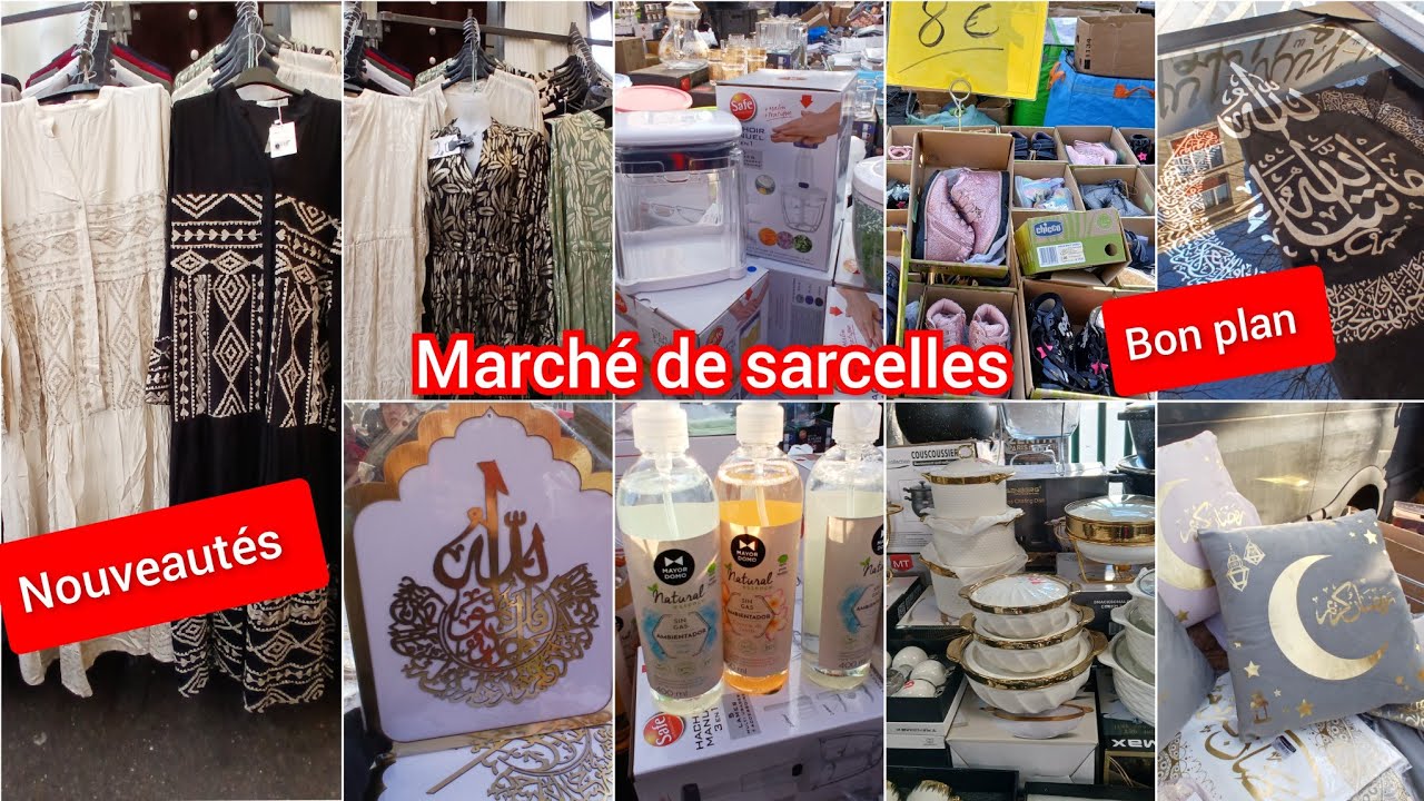 👉 nouveauté ❤ marché de sarcelles ❤ 14 février 2025 💚