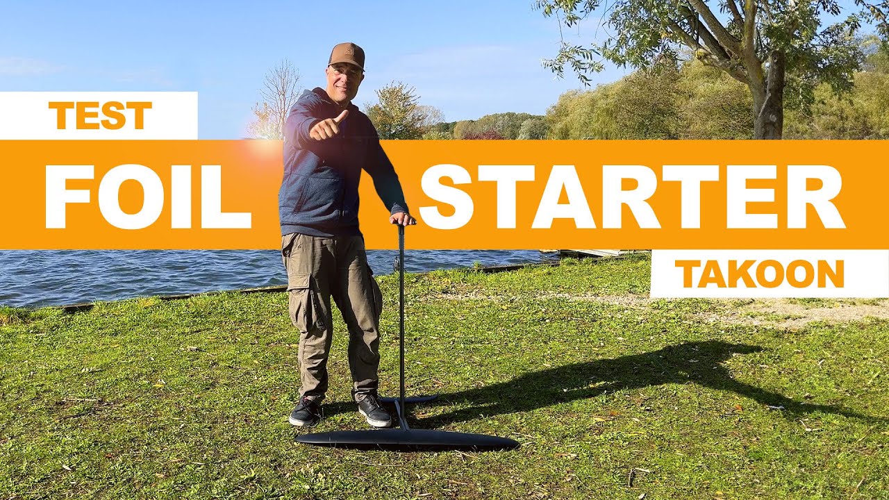 Quel foil choisir pour d&eacute;buter en wingfoil ? Le Starter Takoon !