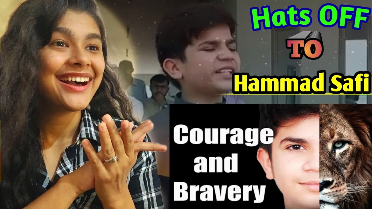 Indian Reaction on Hammad Safi |  Hammad Safi Motivational Video