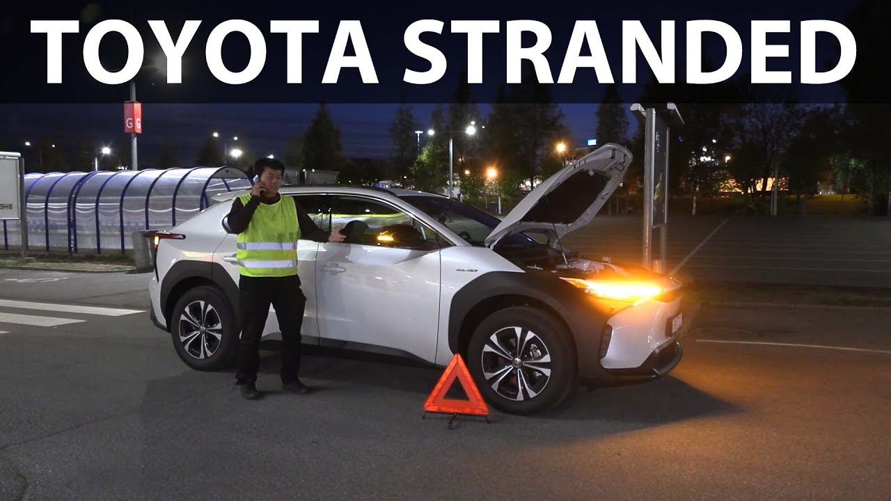 Я ездил на Toyota bZ4X, пока не сдох аккумулятор.