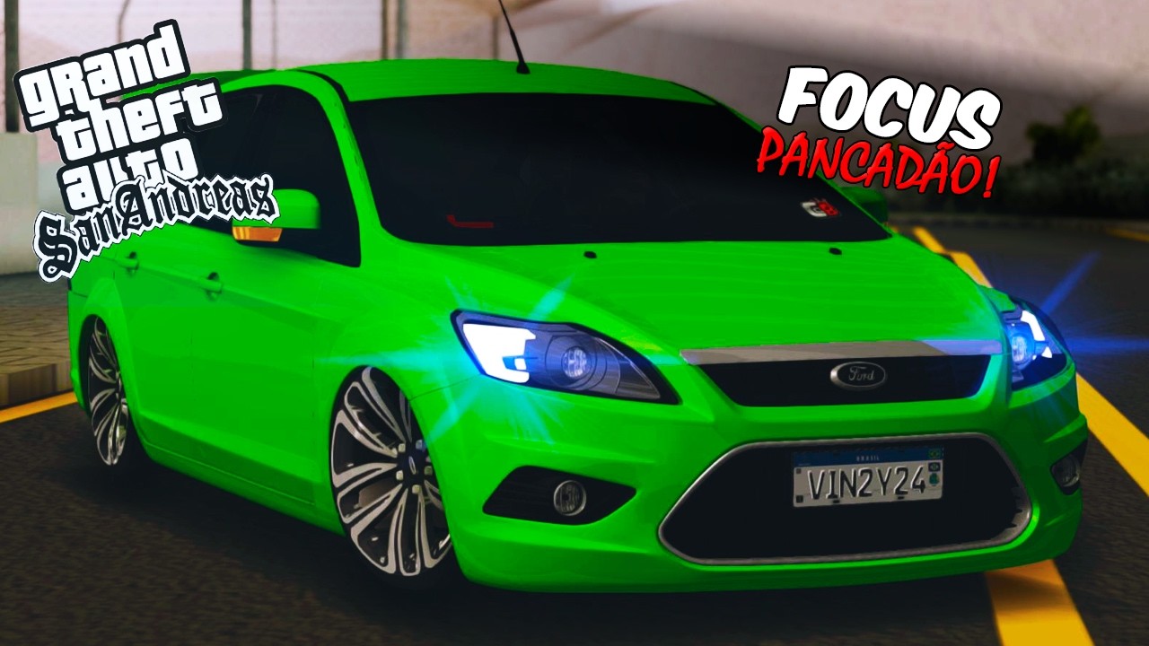 Japãozin- Vou pra Quebrada// Gta Sa Role de Focus na Fixa com som + Grave Forte