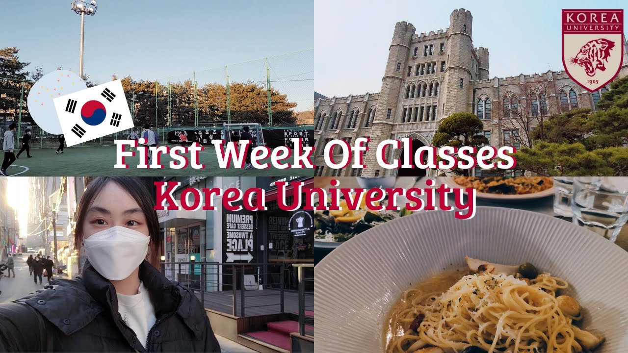 【🇰🇷韓國Vlog】|在韓國高麗大學開學了!|在校園有遇到帥歐巴？| 韓國宿舍生活最常做的是XXX？|Summer森麻