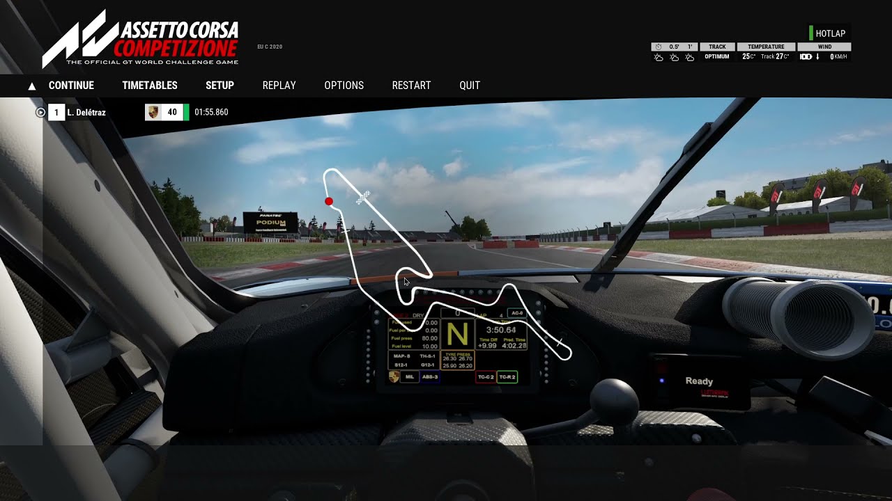 2021 BOP ACC- Porsche 911 II - Nurburgring hotlap 1.55.8 - pretty stable