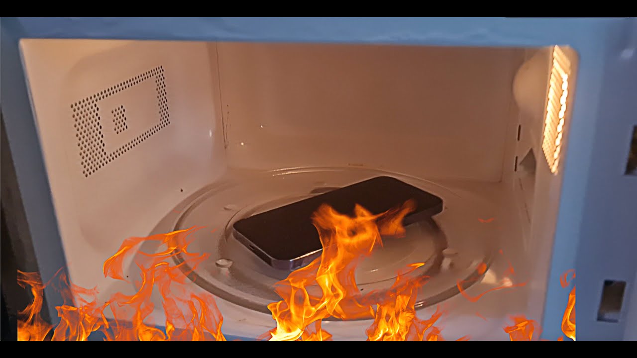iPhone 14 Pro Max in a Microwave - Will it Explode !!!🤯