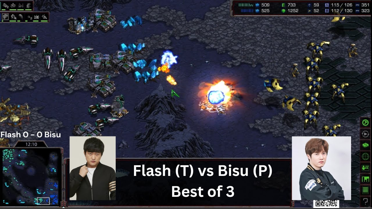 [Starcraft] Bình luận: BO3 - Flash (T) vs Bisu (P)