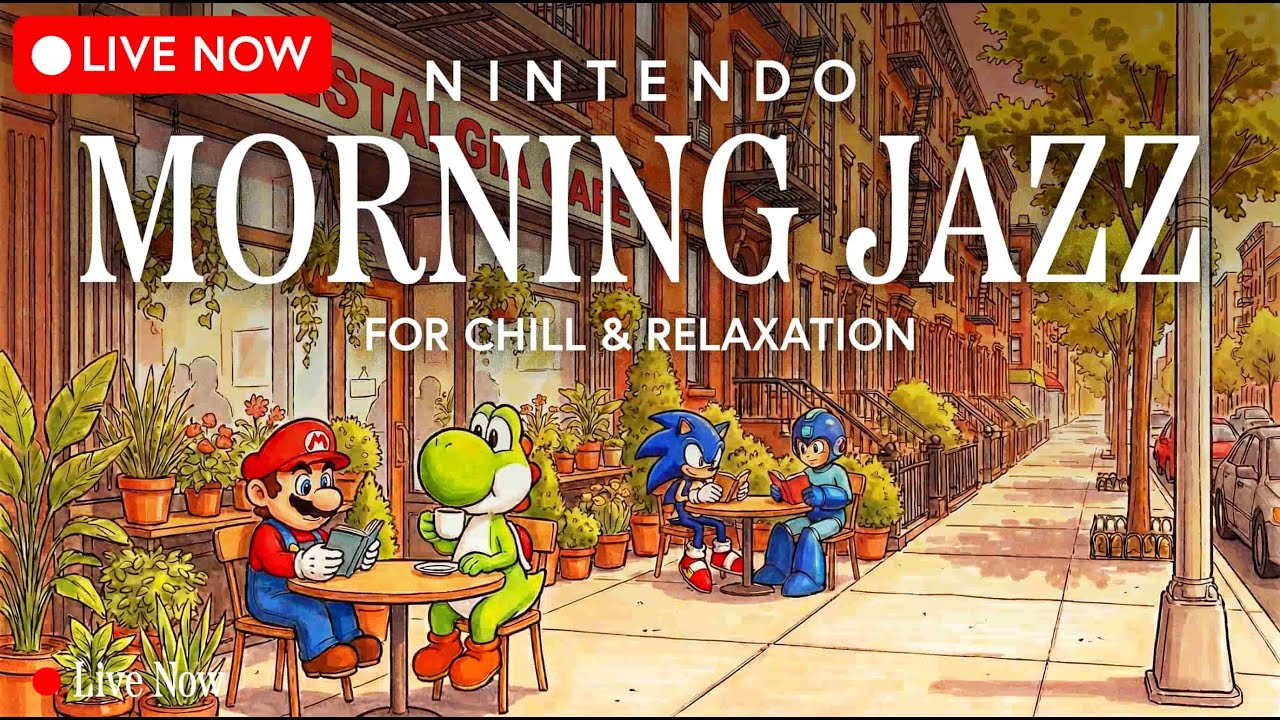 Nintendo Morning Jazz 🎶☕️  | NESTALGIA RADIO 📡🔴