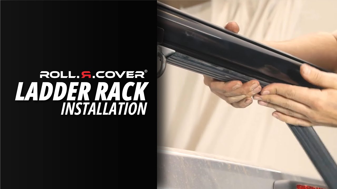 HSP LADDER RACK ROLL R COVER INSTALLATION #4x4 #ladder #rack #rollrcover