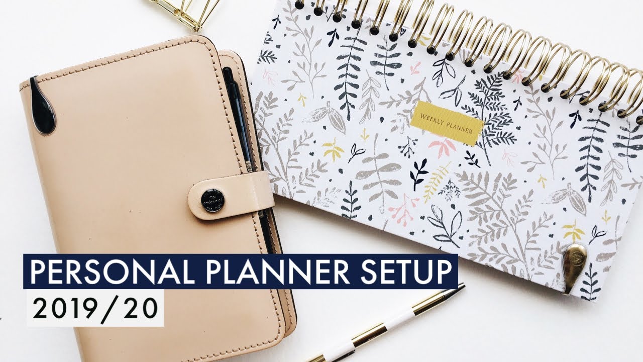Planner Setup | Personal Filofax Original