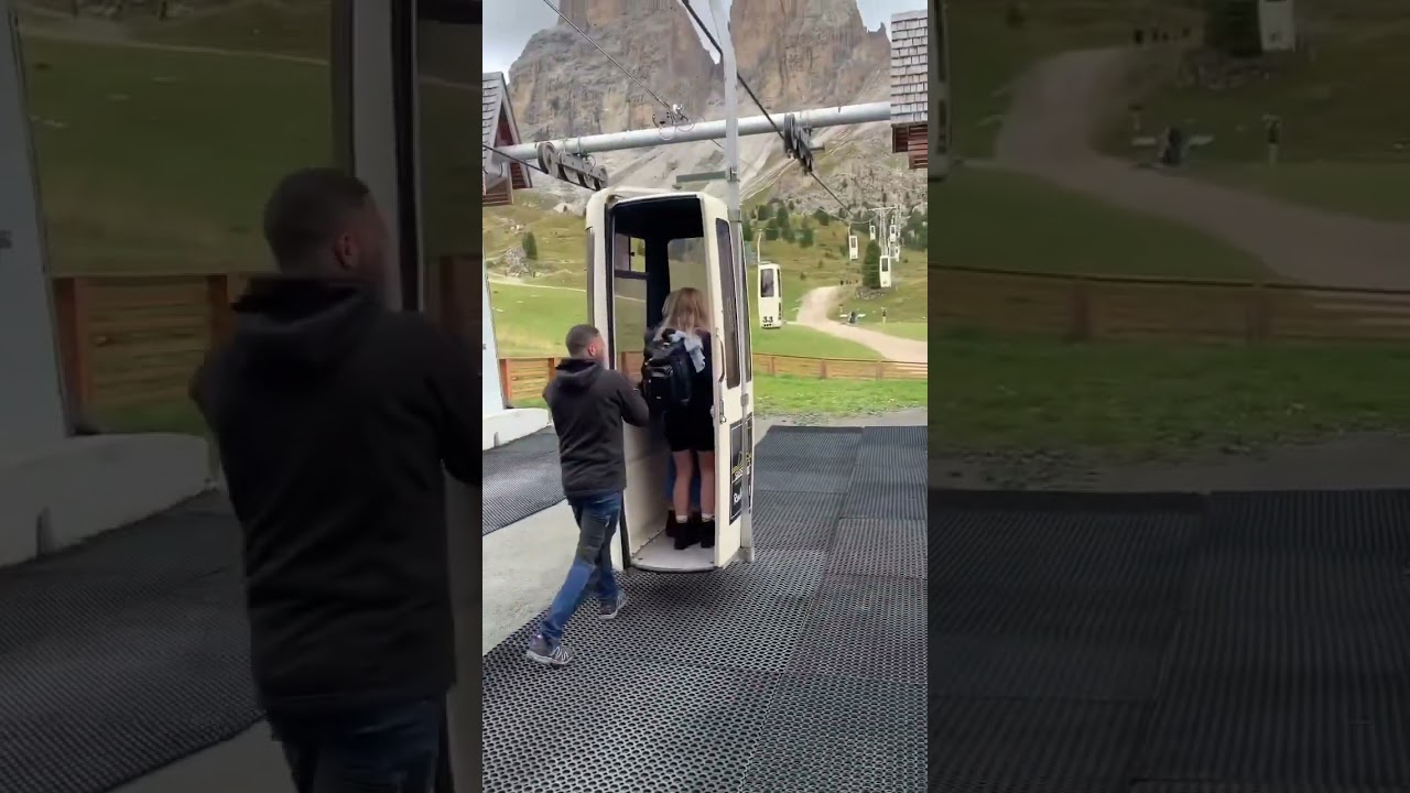Telecabin Forcella del Sassolungo🚡