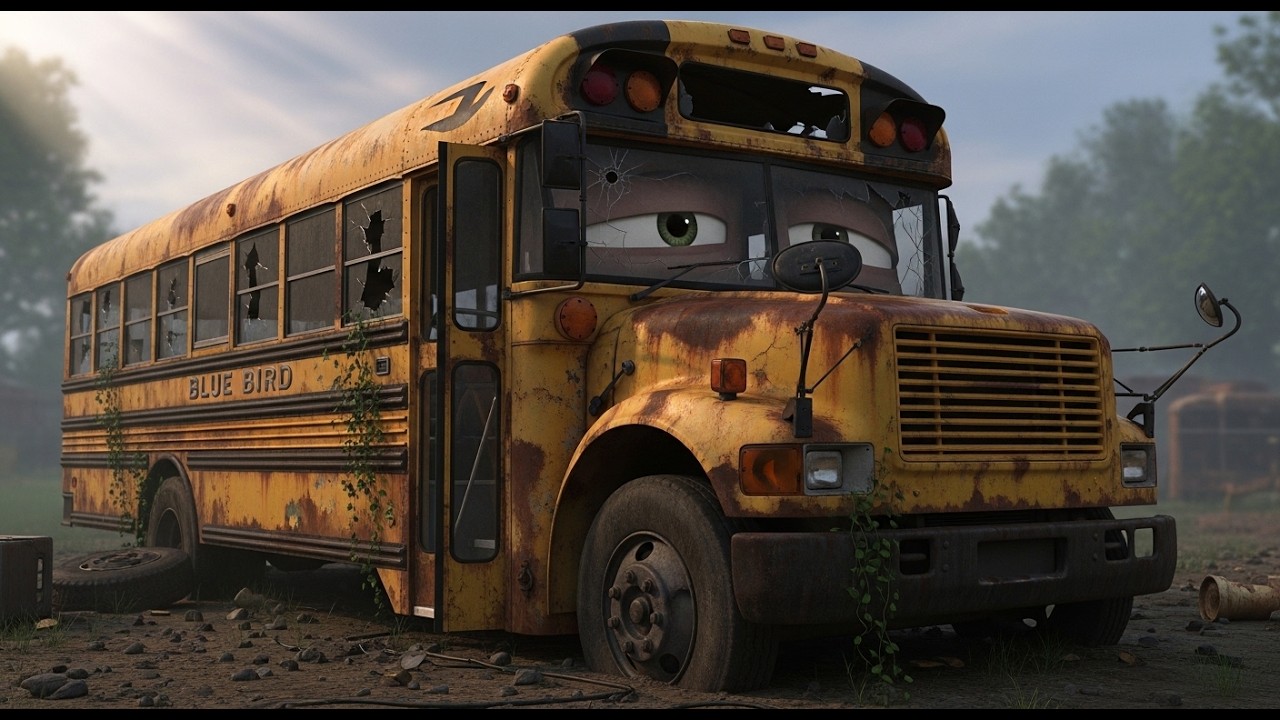 School Bus Restoration (2005 Blue Bird) — Abandoned Rust to Full Rebuild