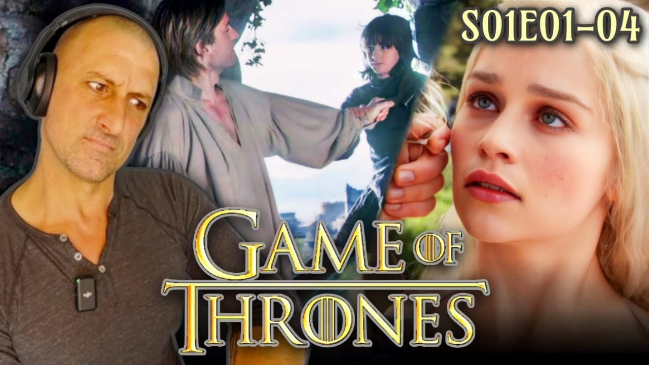 SOBER GUY watching ** GAME OF THRONES ** | Episodes 1, 2, 3 & 4 Reaction