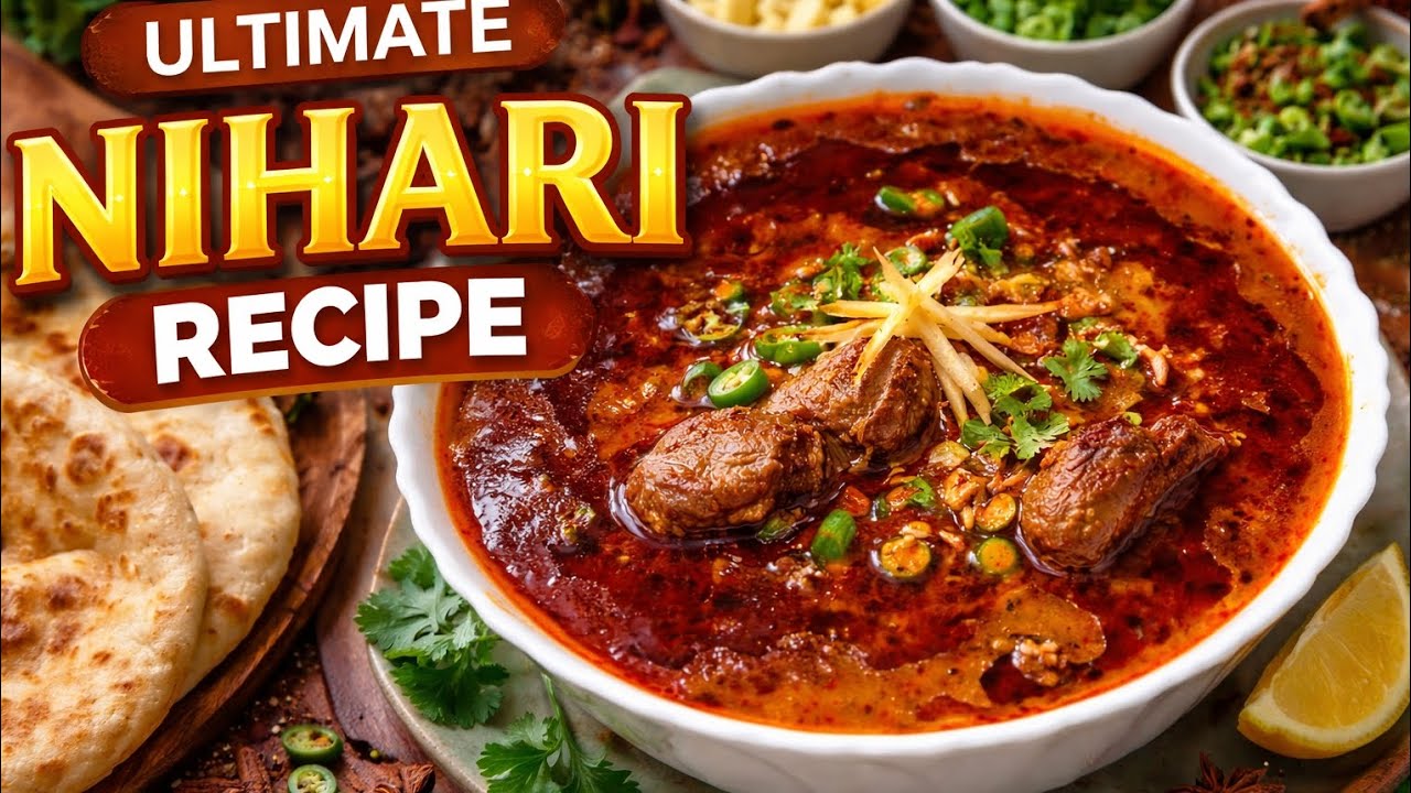 NIHARI RECIPE AT HOME EASY & DELICIOUS 😋 
