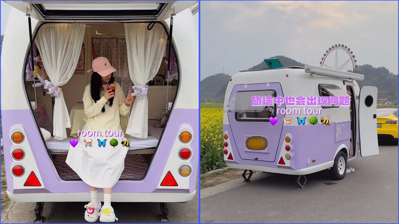 “Touring a 6m² Egg Camper RV💫🎀 – What’s Really Inside?”✨
