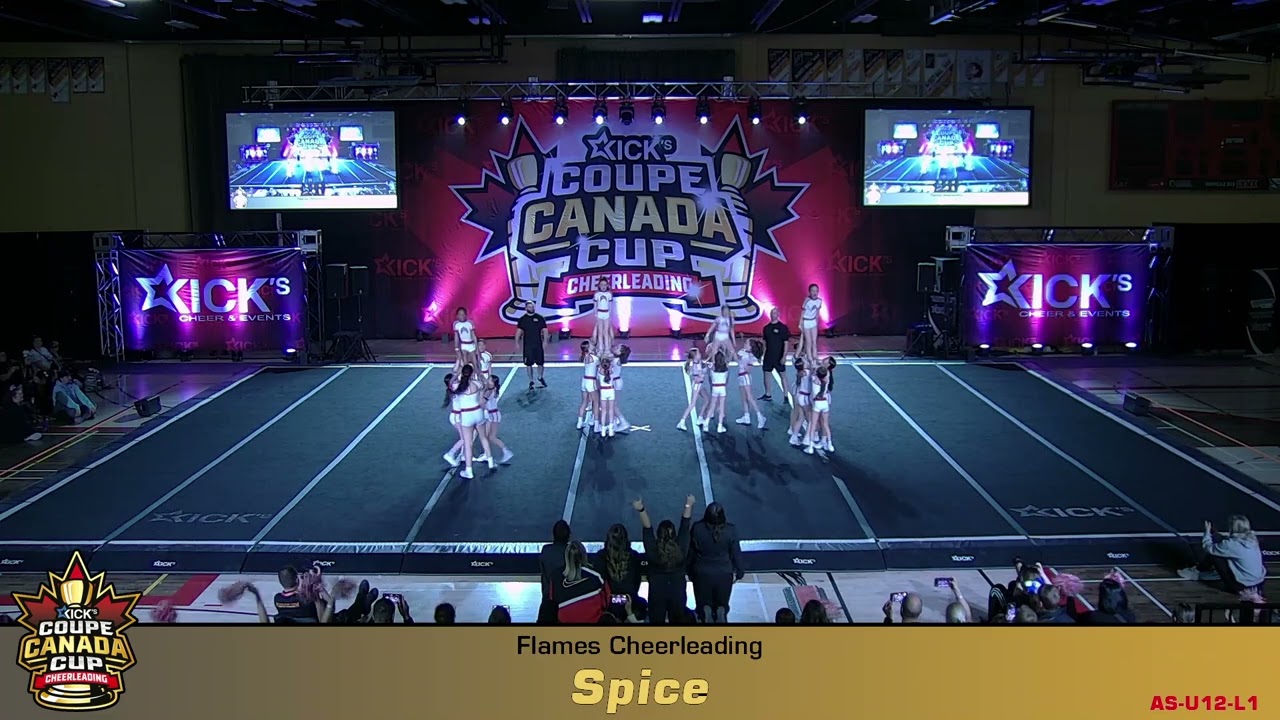 C-58 - Flames Cheerleading - Spice - AS-U12-L1