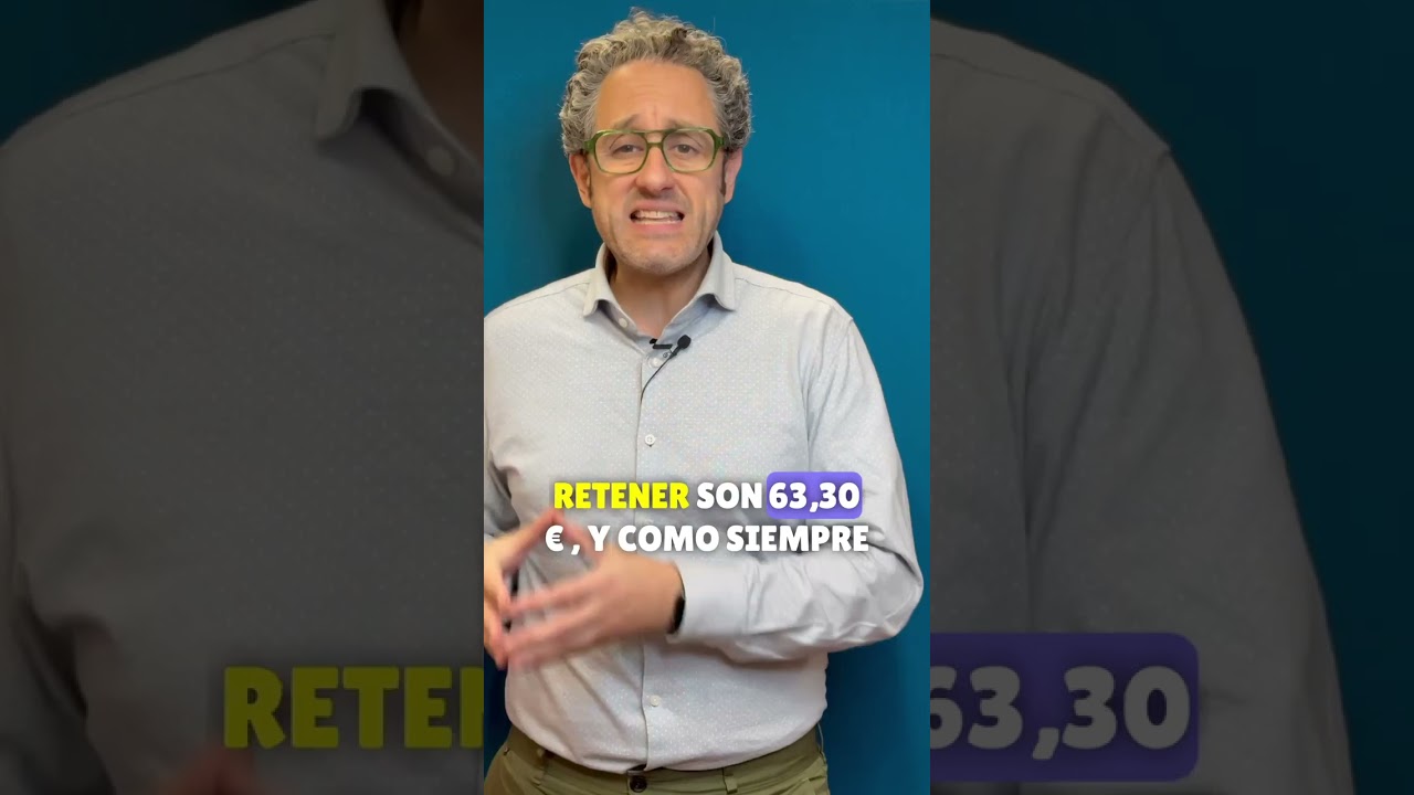 Cu&aacute;nto es el embargo de n&oacute;mina si cobras 1.534&euro; de sueldo #embargonomina #embargosalario #deudas