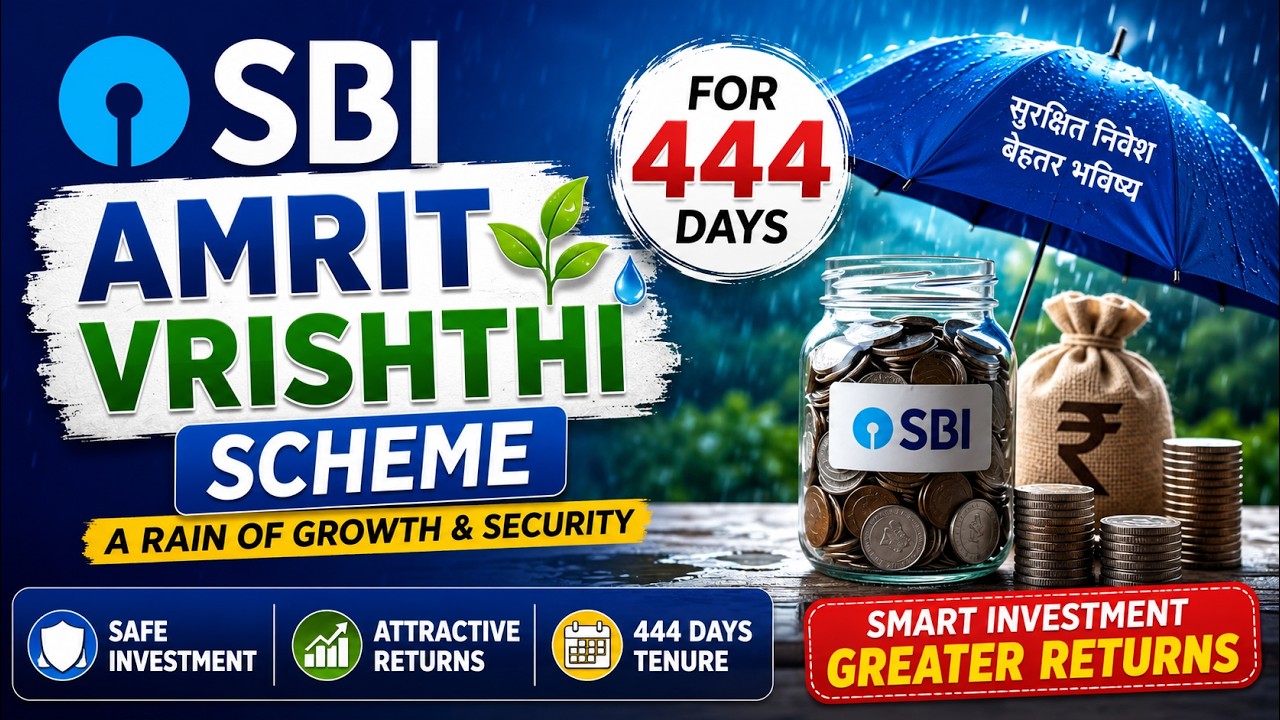 SBI 444 Days FD Scheme: मौक़ा या धोखा? || SBI Amrit Vrishti Fixed Deposit || All Bank FD Rates